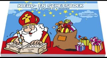 Verhaak Sinterklaas Teken- En Kleurblok A4