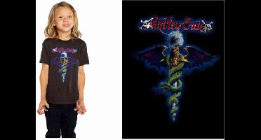 Motley Crue - Blue Dragon Kinder T-shirt - Kids tm 14 jaar - Zwart