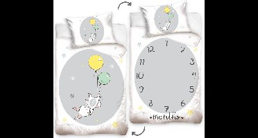 Animal Pictures BABY Dekbedovertrek Ballon - 100 x 135 cm - Katoen