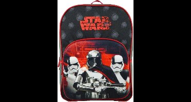 STAR WARS Storm Troopers Rugzak Zwart Rood A4 School Tas