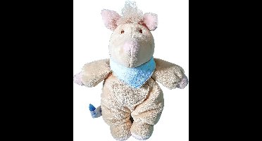 Tiamo - Knuffelrammelaar muis - Blauw