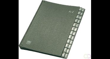 Sorteermap Elba A4 A/Z 24 tabs 320gr zwart