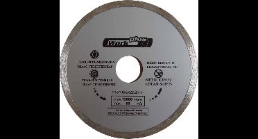 Work-it Diamant Slijpschijf - 115 mm Vol Nat 73525
