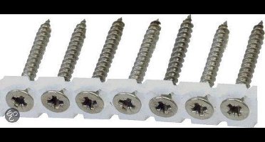 QZ Spaanplaatschroef Op Strip - 4,0 x 30 mm