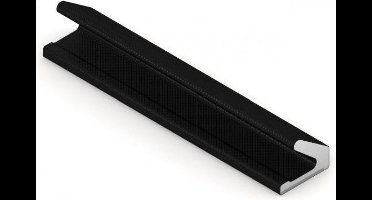 Q-lon 3116 tochtstrip zelfklevend zwart - 7M