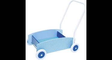 Jabadabado Blokkenwagen Blauw