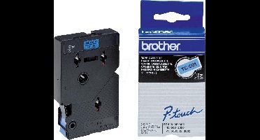 TC-501 - 12mm - black on blue for PT-8E/ PT-2000 / PT-3000 / PT-5000