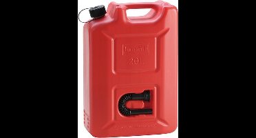 Brandstofkanister PROFI 20l rood HDPE L350xB165xH495mm HÜNERSDORFF