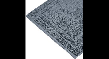 Atmosphera Badkamerkleed/badmat - vloermat - donkergrijs - 50 x 70 cm