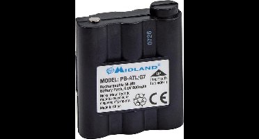 RESERVEBATTERIJ Ni-MH 800mAh voor ALN004 & ALN020 (Midland G7)