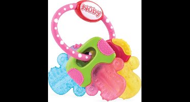 Nûby - IcyBite Koelbijtsleutels - Roze - 3m+