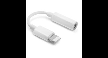 LuxeBass Iphone To 3.5MM AUX Cable - Audio Kabel - Wit