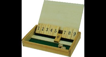 Shut the Box Mini hout 13x8 cm.