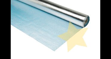 Miofol 150A dampdichte folie 1,5x50m - binnenzijde woning - reflecteert de warmte