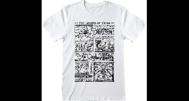 The Legend Of Zelda Zeichnung Heren T-shirt - wit - XXL