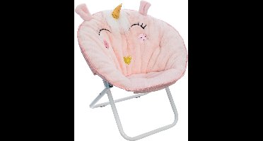 Atmosphera Kids Kinder klapstoel eenhoorn - unicorn - kinderstoel - kinderzetel - vouwstoel - meisjes stoel