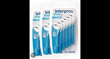 Interprox Plus Conical - 3 tot 5 mm - Blauw 3 x 6 stuks - Voordeelpakket