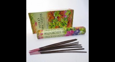 HEM Wierook - Wild Orchids - 1 los pakje á 20 stokjes