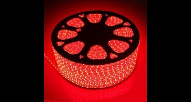 LED Strip 230V - Rood - 9 meter - IP66