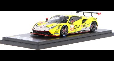 Ferrari 488 GTE Evo Looksmart Modelauto 1:43 2022 Takeshi Kimura / Frederik Schandorff / Mikkel