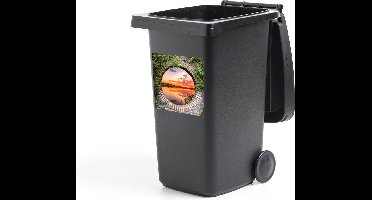 Container sticker Zee - Zonsondergang - Doorkijk - 40x40 cm - Kliko sticker