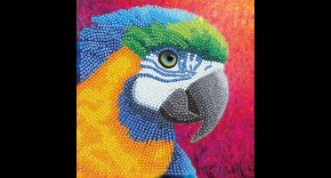 Diamondpainting Crystal Art Kaart paradijs 18x18cm