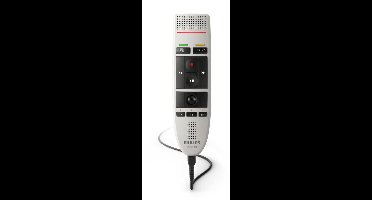 Philips SpeechMike III Dicteermicrofoon - 2de Generatie, Ruisonderdrukkende microfoon, Druktoetsen, USB kabel (vast)