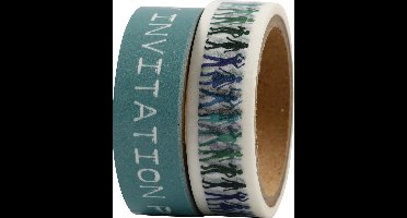 Happy Moments Masking Tape Turquoise B: 15 Mm  5 M