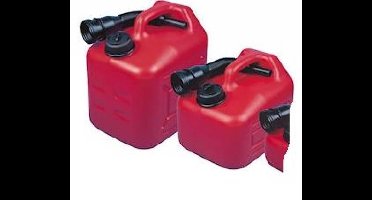 Nuova Rade Jerrycan Met Schenktuit Rood 5 Liters