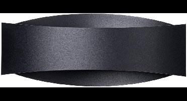 Sollux Lighting Wandlamp Toni - 12x12x30cm - G9 - zwart - staal