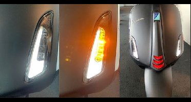 Knipperlichtset led tube sport-3 E-keur primav/sprin titanium voor