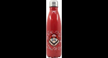 Super Mario - metalen waterfles (0,78ml)