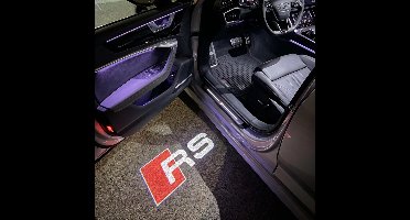 Audi LED Deurverlichting – RS Variant – Set van 2 | Projector Deurlogo | Geschikt voor Veel Audi‑Modellen