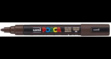 Uni Posca Verfmarker 5M Donkerbruin