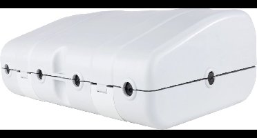GAO 0393 Verdeelbox 6-voudig Grijs