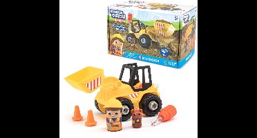 Learning Resources bulldozer educatief speelgoed Design & Drill Bolt Buddies. - 3+