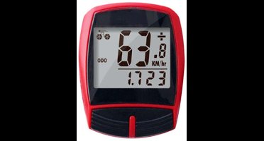 Oneay draadloze LCD-fietssnelheidsmeter, waterdicht, CR2032-knoopbatterij, standaard
