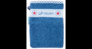 Lief! Lifestyle Washandje - Donker Blauw - 16 x 21