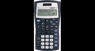 Texas Instruments TI 30 X II S Zakrekenmachine Zwart werkt op batterijen, werkt op zonne-energie (b x h x d) 172 x 31 x