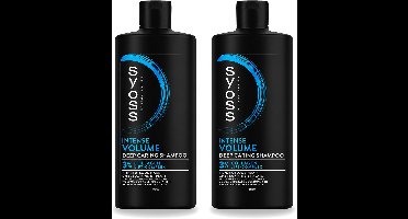 2 x SYOSS - Volume 440 ml - Shampoo - Voor Volumeboost - 440ml - Voordeelverpakking - 2 stuks