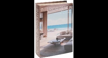 Rechthoekige decoratieve boekdoos Josh 18x27 cm Design