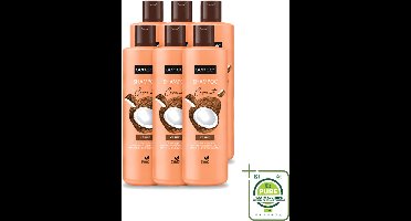 6 x Sence - Coconut - Shampoo - Verzorgend - 400 ml - Voordeelverpakking - Grootverpakking - Vaatwasstrips - Kokos Shampoo - Droog Haar Shampoo - Gezond Haar - Haar Verzorging - Glans Haar
