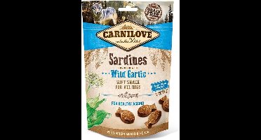 Carnilove Soft Snack Sardines - Graanvrij, Halfnatte Hondensnack - 200g