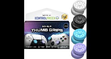 KontrolFreek - No-Slip Thumb Grips - Universeel - 8-Pack - Xbox, Switch, Playstation