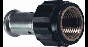 Henco Persfitting met 2 aansluitingen
