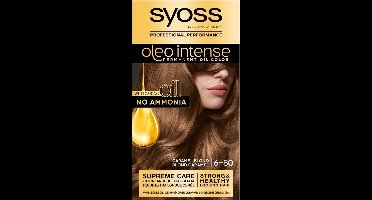 Syoss Oleo Intense - Haarverf - 6-80 - Caramelblond - 115ml x 12