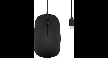 Perixx Perimice-201C Bedrade USB-C Optische muis - 1000 DPI - Rechts/Linkshandig