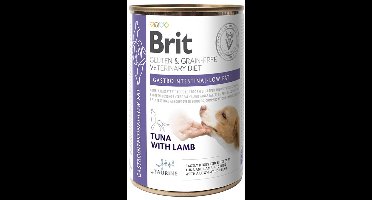 Brit Veterinary Diet Dog - Gastrointestinal Low Fat - Blik - 6 x 400 g