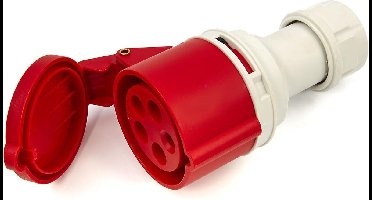Cee Form Contrastekker 400 Volt 32A, 5 Polig, 6h, IP44