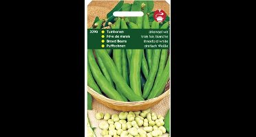 Hortitops Zaden - Tuinbonen Driemaal Wit